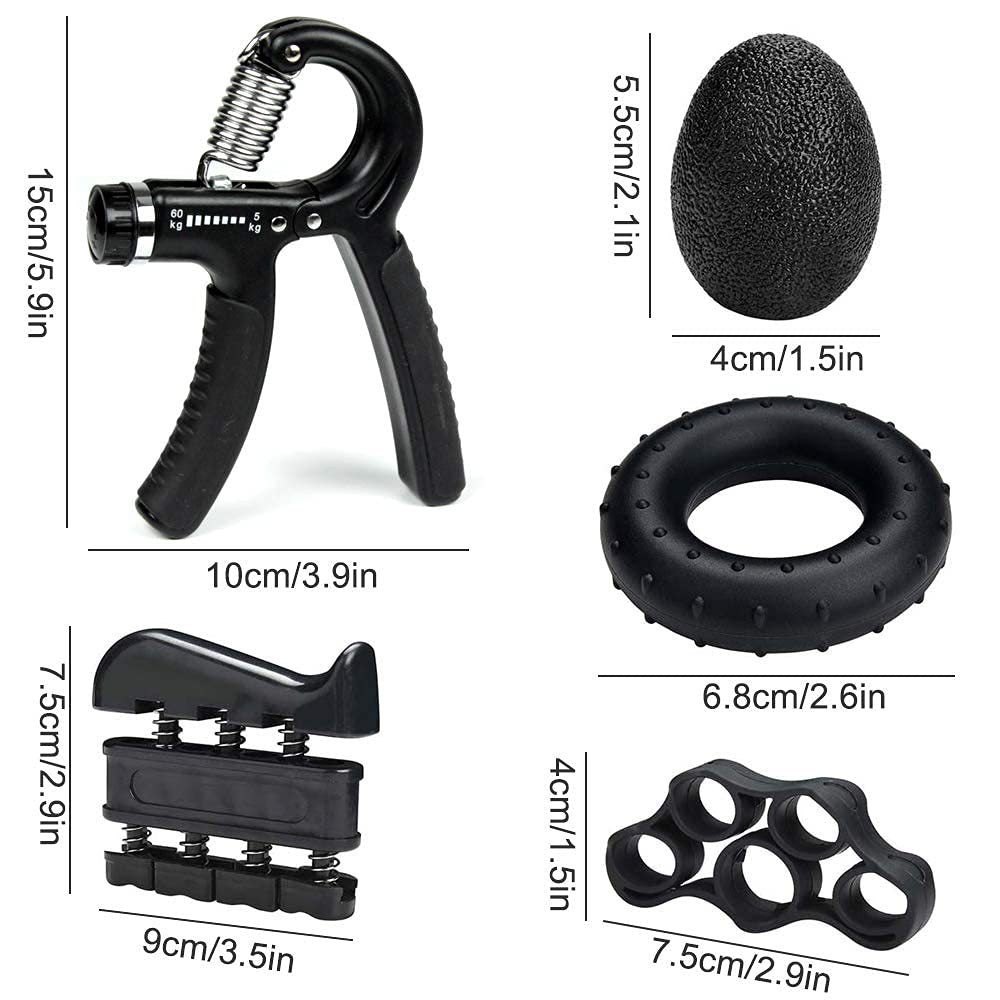 Adjustable Hand Grip Strength Trainer Set
