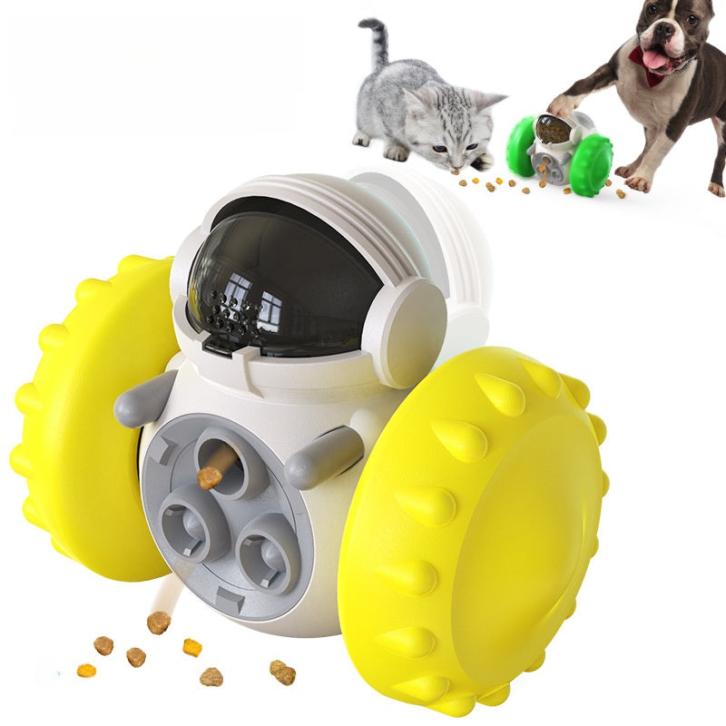 Interactive Pet Food Dispenser Puzzle Toy