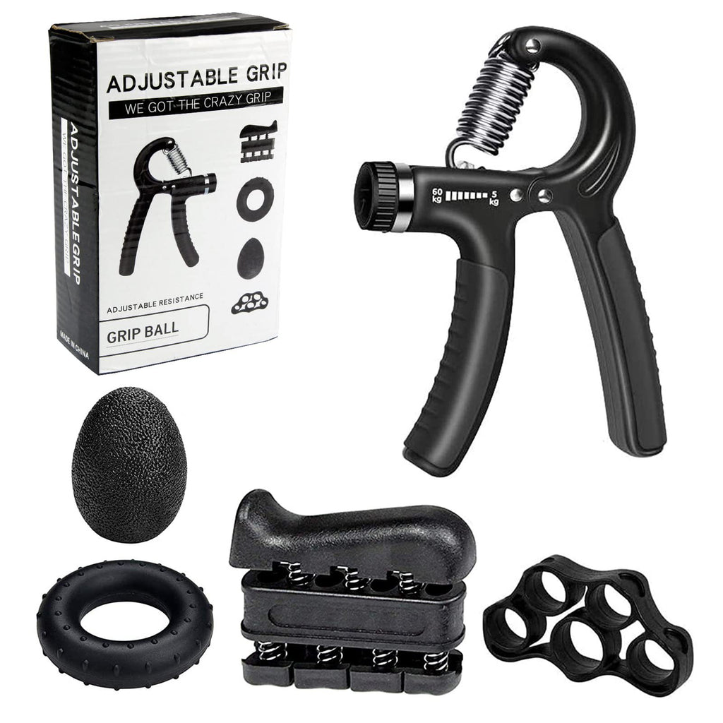 Adjustable Hand Grip Strength Trainer Set