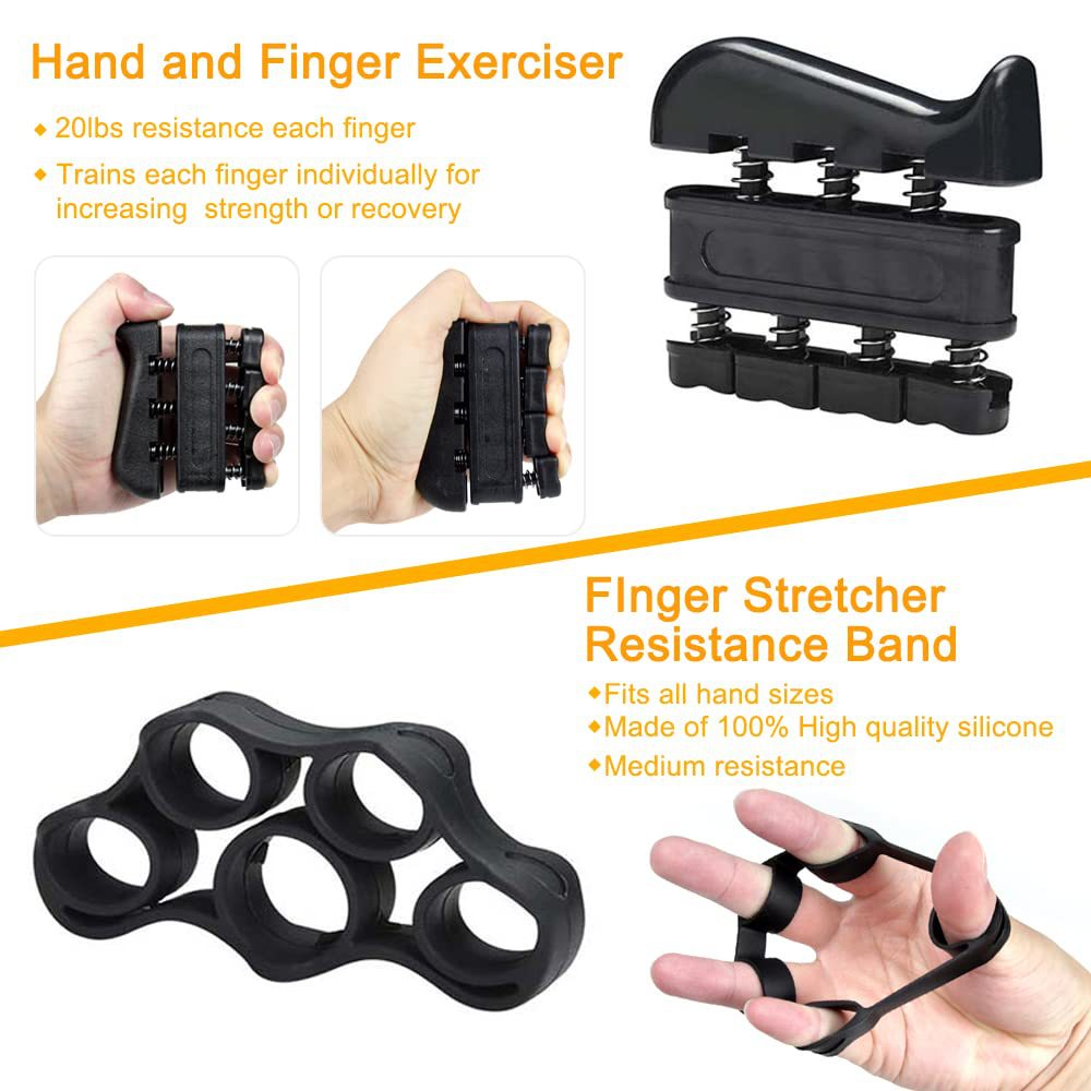 Adjustable Hand Grip Strength Trainer Set