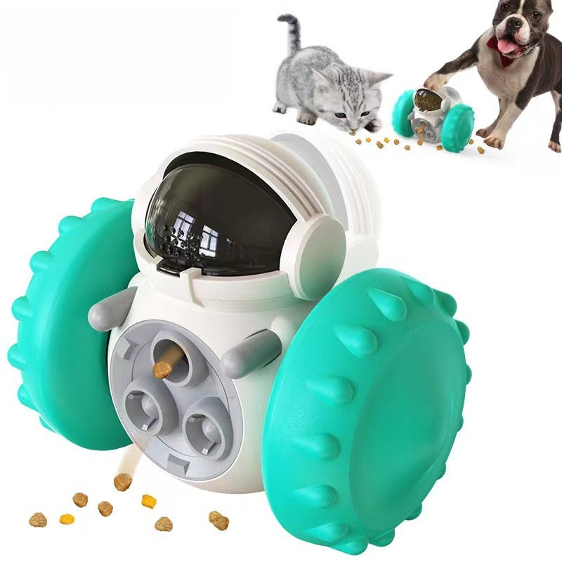 Interactive Pet Food Dispenser Puzzle Toy